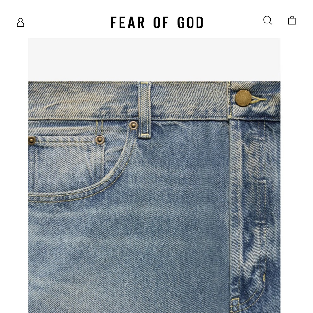 Fear or God / Essential denim Jeans ( mens )
